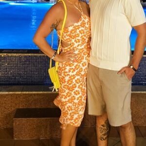 Altar'd State Floral Midi